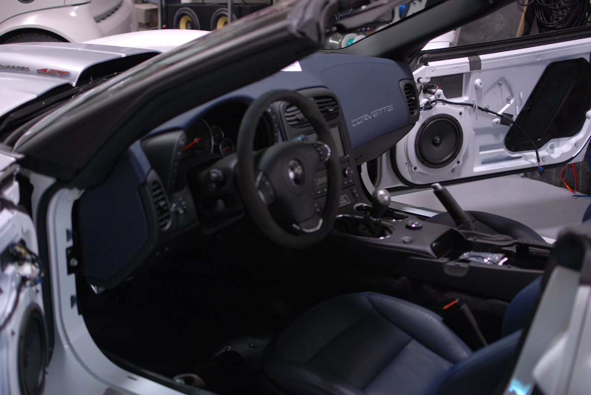 Callaway Corvette Best C6 Convertible Audio Setup Ultra Auto Sound