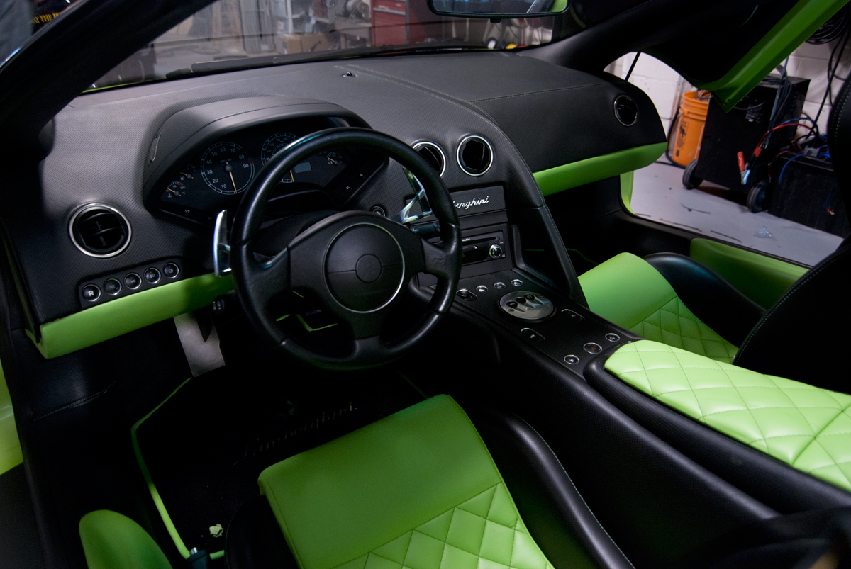 Audio in a Lamborghini can use the ULTRA touch 